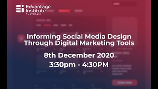 Informing Social Media Design Through Digital Marketing Tools Workshop