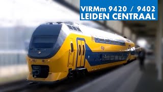 NS VIRMm 9420 \u0026 9402 vertrekken tegelijk uit Leiden C