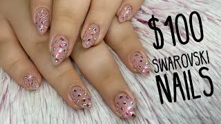 13 YEAR OLD GETS $100 SWAROVSKI NAILS 🤯