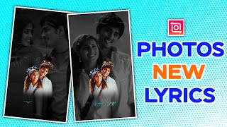 Background Photos Scrolling Video Editing in Inshot App | New Lyrics Video Editing Inshot Telugu