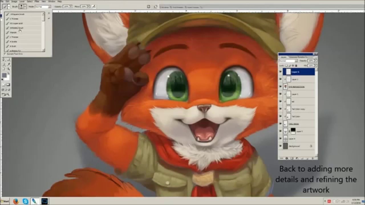 Workflow For Rendering A Simple Character Youtube