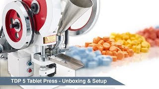 TDP 5 Desktop Tablet Press Unboxing