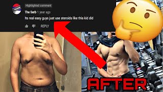Reacting To My "Weight Loss Transformation" Comments!