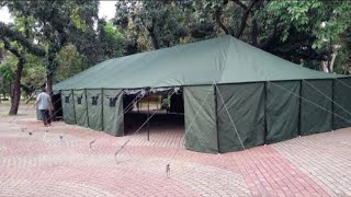 PERSIAPAN PASANG TENDA TERBESAR MODE TEAM CAA