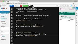 73 Angular Unit Testing Model Driven Forms