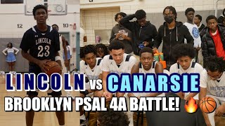 Canarsie Basketball Vs Lincoln (12/17/24) |BROOKLYN PSAL 4A BATTLE! 🔥🏀|