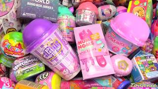 Opening Princess Surprise Eggs Num Noms Shimmer and Shine Surprises