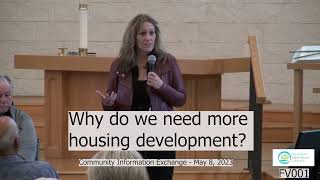 MGA - May 8 2023 Community Meeting - Mayor Meed Ward on City's Need for More Housing Development