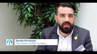 Krivokapić on key challenges to free speech of using AI for removing terrorist \u0026 extremist content.