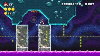 New Super Mario Bros. U (Wii U) - Superstar Road-5 Walkthrough (1-Player)