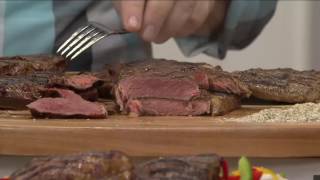 Rastelli Market Fresh (8) 10 oz. Black Angus Ribeye Steaks on QVC