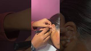 Deep oil Cleaning Process#asmr#shorts#shortvideo#short#shortsfeed#shortsvideo#earwaxremoval#earwax