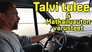 Talvi tulee, mitä jatkossa? Vilkaisu myös matkailuauton varusteisiin