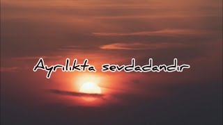 Tuğba Aksoy - Ayrılık da  sevdadandır (Cover)