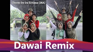 Dawai Remix - Line Dance | Choreo by Ira Erviana (INA) - Oktober 2023 | Beginner | IPKJS Semarang