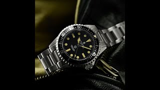 2019.10 - Steinhart 103-0658 Ocean Vintage Military OVM 42mm review unboxing + rolex 5517 homage