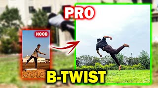 Noob vs Pro / How to do B Twist Tutorial