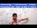 Immunology | T-Cell Immunity | Antigen Presenting Cells | MHC I & MHC II | Part 3 | Subash Acharya