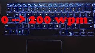 Everything you need to know to get from 0 to 200 WPM!