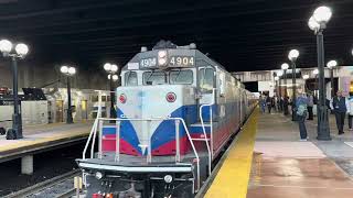 Railfanning in Central,NJ Ft: NJT 4109, NJT 4502, NJT 4120, NJT’s first Responders Banner, and more