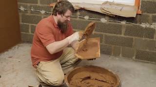 How to clay plaster - using only your handy tools