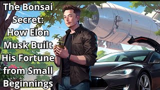 Elon Musk’s Bonsai Secret: From Tiny Roots to Space Rockets #elonmusk  #tesla #spacex ##bonsaitree