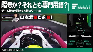 レース中に秘密の暗号が飛び交う!?チーム無線で聞ける謎のワード集