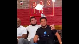 khabib Nurmagomedov on the Hotboxin podcast with Mike Tyson