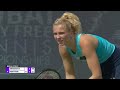 highlights dubai r1 marta kostyuk d. siniakova 2025 dubai duty free tennis championships