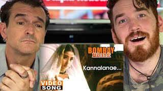 Kannalanae  Song REACTION!!  | Bombay Songs | Arvind Swamy | Manirathnam | AR Rahman
