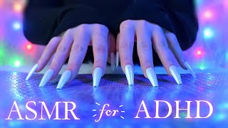 ASMR for ADHD \u0026 Focus 💜 Changing Triggers Every 2 SECONDS! 🎉 New Year Special!