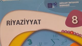 8-ci sinif Dim riyaziyyat Dördbucaqlının daxili və xarici bucaqlarının cəmi. A və C variantı