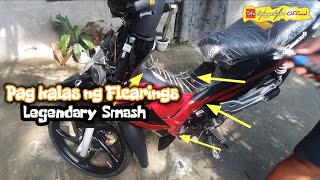 Suzuki Smash 115 2022 Sport Underbone/ how to Remove Flearings/ Tutorial