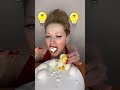 eating soft boiled eggs mukbang asmr