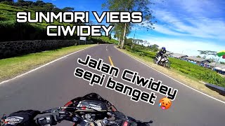 SUNMORI CIWIDEY LAGI ? | JALANAN SEPI SERASA MILIK SENDIRI 🥳 | #sonic150r #sunmori #goprohero4