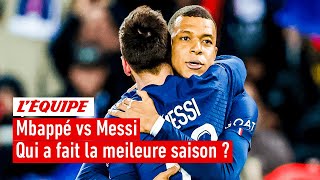 Mbappé vs Messi - Qui a réalisé la meilleur saison ?