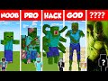 Minecraft REAL LIFE ZOMBIE HOUSE BUILD CHALLENGE - NOOB vs PRO vs HACKER vs GOD / Animation