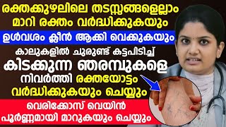 രക്തക്കുഴലുകളുടെ ആരോഗ്യം കൂട്ടാൻ നാം കഴുക്കേണ്ട ഭക്ഷണങ്ങൾ | ക്ളീൻ ആക്കി ബ്ലോക്കുകൾ കുറയാനും