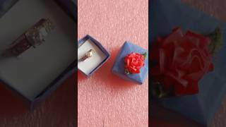 Cute Ring Box💍🎁💕#creative #diy #giftcraft #origami##shorts #viral