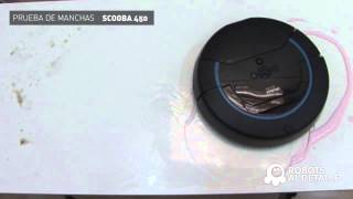 iRobot Scooba 450 тест на качество уборки