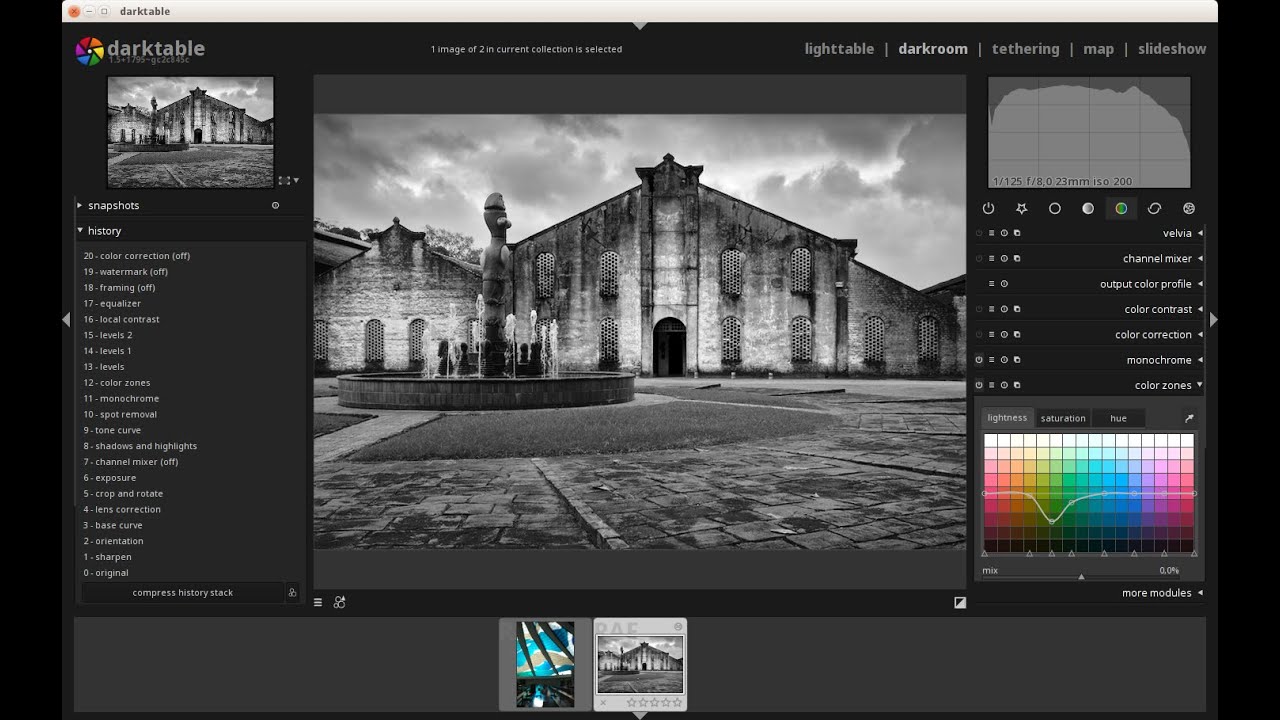 Darktable Um Breve Tutorial Youtube