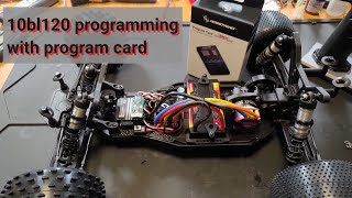 Hobbywing Quicrun-10BL120 programming using HW30501003 - HOBBYWING LED PROGRAM CARD