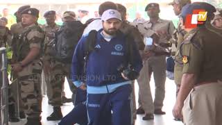 Team India Heads to Leave Odisha, Excitement Among Cricket Fans at the Airport