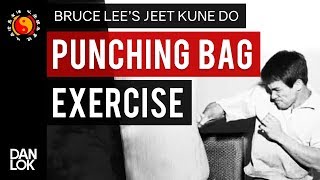 Bruce Lee Punching Bag Exercise
