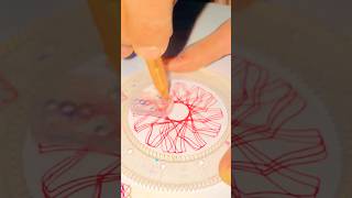 I Made the IMPOSSIBLE Spirograph Design!#art#asmr#relax#diy