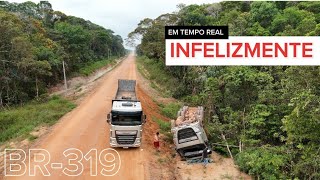 INFELIZMENTE, TOMBA MAIS UM NA BR-319, INFORMAÇÕES EM TEMPO REAL...