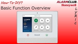 Honeywell Lyric Controller - Basic Function Overview