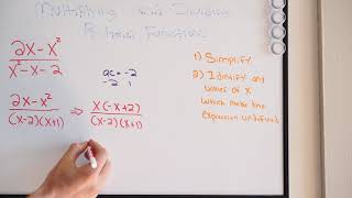 Simplifying Rational Functions and Determine undefined values (1 of 2)