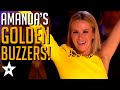 ALL AMANDA HOLDEN'S GOLDEN BUZZER Auditions from Britain's Got Talent!