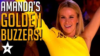 ALL AMANDA HOLDEN'S GOLDEN BUZZER Auditions from Britain's Got Talent!